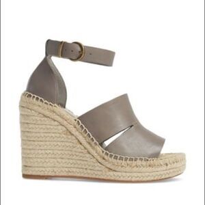 Treasure & Bond Sanibel Platform Leather Wedge